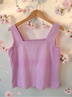 CYC - Lavender Pink Square-Neck Tank Top